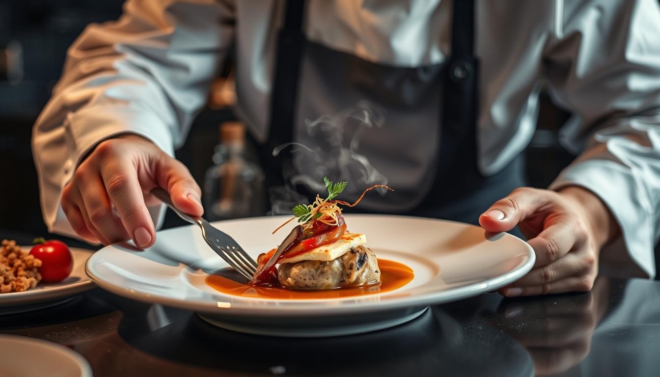 Fresh seasonal cooking dish